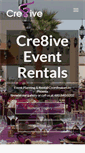 Mobile Screenshot of cre8iveevents.com